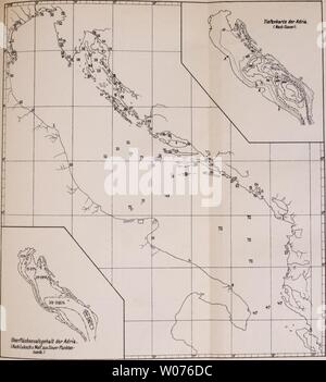 Immagine di archivio da pagina 502 di morire Decapodenfauna der Adria . Die Decapodenfauna der Adria : Versuch einer Monographie diedecapodenfaun00pest Anno: 1918 Skelettkarte des Meeres adriatischen. Verlag von Franz Deuticke, Wleu u. Leipzig. Ulu. AwL Th. "AnnwArth, WUn. '' Foto Stock