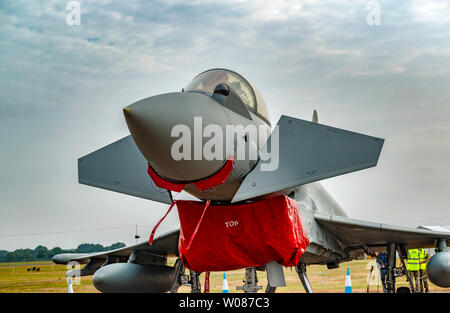 Eurofighter Typhoon RIAT REGNO UNITO Foto Stock