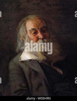 Thomas Eakins - Ritratto Walt Whitman 1887 Foto Stock