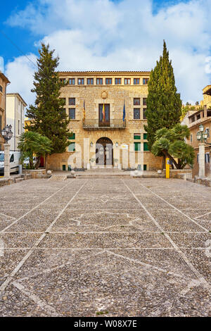 Ufficio del governo locale a Arta, Mallorca, Spagna Foto Stock