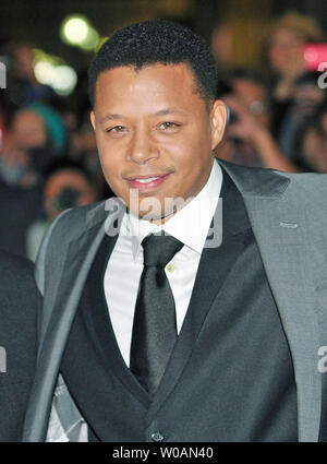 Attore Terrence Howard arriva per la prima mondiale di gala per lo screening di "Winnie' a Roy Thomson Hall durante il Toronto International Film Festival di Toronto in Canada il 16 settembre 2011. UPI/Christine masticare Foto Stock