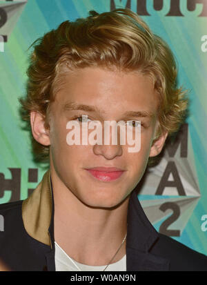 Cody Simpson assiste il MuchMusic Video Awards a Toronto in Canada il 17 giugno 2012. UPI/Christine masticare Foto Stock