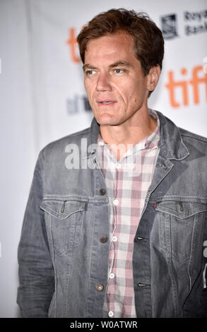 Michael Shannon assiste la prima mondiale di "L'attuale guerra" al Princess of Wales Theatre durante il Toronto International Film Festival di Toronto in Canada il 9 settembre 2017. Foto di Christine masticare/UPI Foto Stock