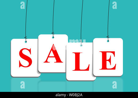 Vendita astratta illustrazione dello sfondo Stock Photo, vendita aziendale concetto, Foto Stock