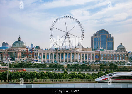 Jiangnan porta globale, Changzhou City Foto Stock