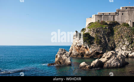 Dubrovnik Old Town. Dubrovnik. La Croazia. Foto Stock