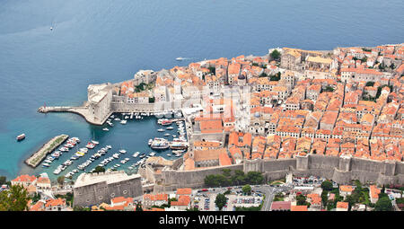 Dubrovnik Old Town. Dubrovnik. La Croazia. Foto Stock