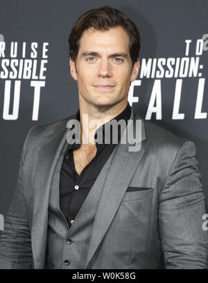 Henry Cavill assiste la 'Mission: impossibile - Fallout' DC premiere presso lo Smithsonian, il Museo Nazionale dell'aria e dello spazio sulla luglio 22, 2018 a Washington, DC.. Foto di Oliver Contreras/UPI Foto Stock