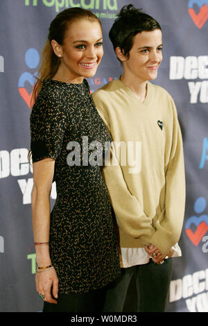 Lindsay Lohan arriva a dichiarare se stessi " rinascita della cittadinanza' inaugurazione Kick-off evento su 18 Gennaio 2009 presso il Renaissance Washington Hotel di Washington DC. (UPI foto/Arianne Teeple) Foto Stock