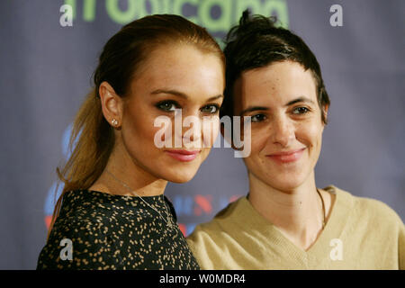 Lindsay Lohan arriva a dichiarare se stessi " rinascita della cittadinanza' inaugurazione Kick-off evento su 18 Gennaio 2009 presso il Renaissance Washington Hotel di Washington DC. (UPI foto/Arianne Teeple) Foto Stock