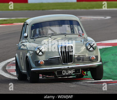 Ding Boston, Riley unidirezionale-cinque OUMF, HRDC Touring grandi, pre-60 touring cars, invitati TC63, Donington storica festa, maggio 2019, motor racing, Foto Stock