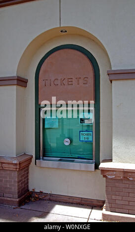 Castro Valley High school stadium finestra ticket in Castro Valley, California Foto Stock