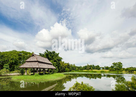 Ad alta definizione, foto di Chiang Rai Park, Thailandia Foto Stock