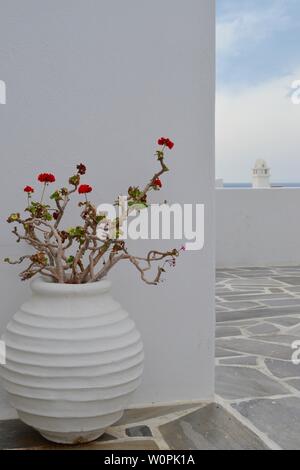 A Mykonos ancora vita Foto Stock