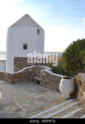 Mykonos Grecia Foto Stock