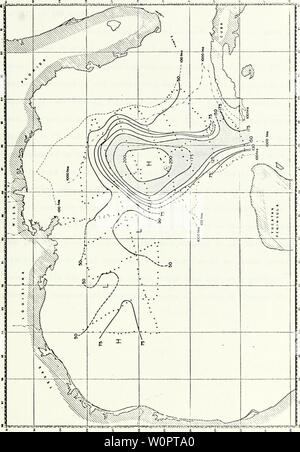 Immagine di archivio da pagina 132 di una descrizione delle caratteristiche fisiche. Una descrizione delle caratteristiche fisiche caratteristiche oceanografiche della parte orientale del Golfo del Messico, Agosto 1968. descriptionofphy00schn Anno: 1969 A9 Foto Stock