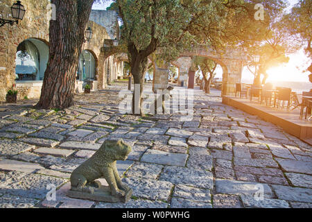 Lisbona, Scenic Saint George Castle Foto Stock