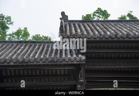 Costruzione della cittadina Hakka in Gankeng, Shenzhen Foto Stock