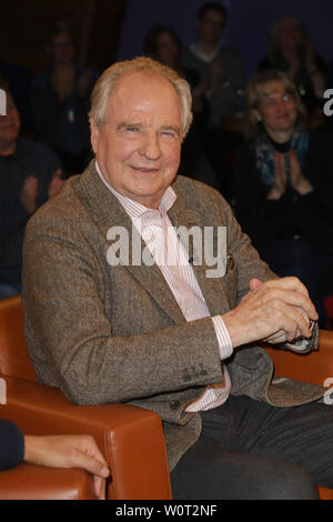 Friedrich von Thun (Schauspieler), NDR Talkshow aus dem Studio in Lokstedt, Amburgo, 09.03.2018 Foto Stock