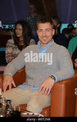 Philipp Boy (ehemaliger Kunstturner), NDR Talkshow aus dem Studio in Lokstedt, Amburgo, 09.03.2018 Foto Stock