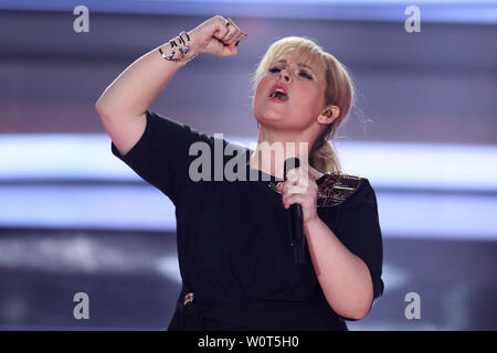 Maite Kelly. Willkommen bei Carmen Nebel, Hof, 24.03.2018 Foto Stock