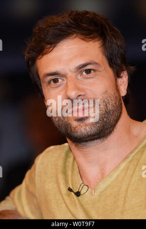 Kai Schumann bei der Aufzeichnung der NDR Talkshow 'Tietjen und Bommes' im NDR Studio auf dem Messegelände in Hannover am 13.04.2018 Foto Stock