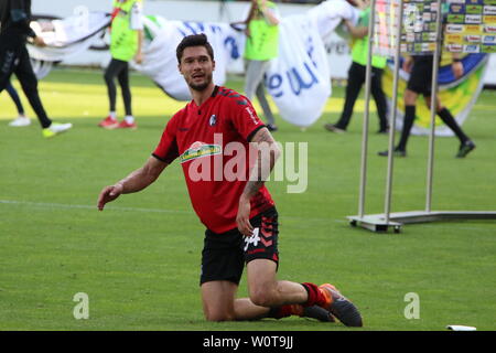 Tim Kleindienst (Freiburg), 1. BL: 17-18 - 32. Spieltag - SC Freiburg vs. 1. FC Koeln Foto Stock