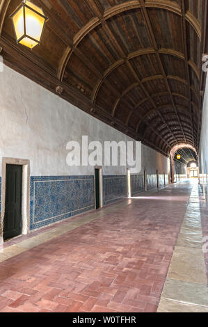 La visita del Convento di Cristo a Tomar, Portogallo Foto Stock