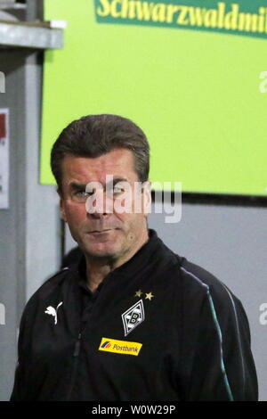 Allenatore Dieter Hecking (Gladbach), 1. BL: 18-19: 9. Sptg. - SC Freiburg vs. Borussia Moenchengladbach DFL REGOLAMENTI VIETANO QUALSIASI USO DI FOTOGRAFIE come sequenze di immagini e/o quasi-Video Foto: Joachim Hahne/johapress Foto Stock