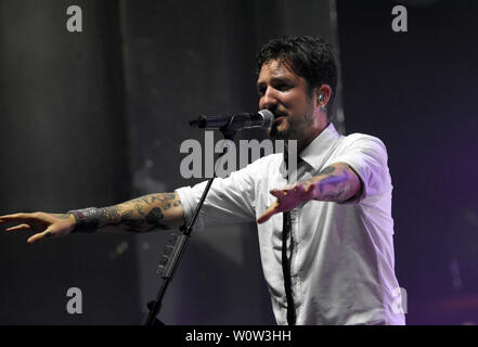 Frank Turner bei seinem Konzert im Capitol in Hannover am 11.11.2018 Foto Stock