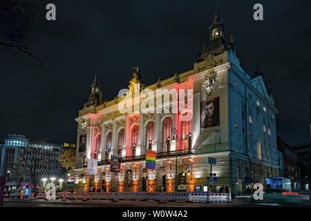 Theater des Westens Aids Gala (Kuenstler gegen Aids Gala) allo stadio Theater des Westens il 19 novembre 2018 a Berlino, Germania. Foto Stock