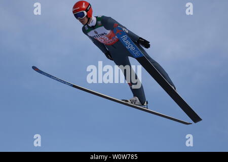 Stephan Leyhe (SC Willingen), Qualifikation Vierschanzentournee Oberstdorf 18-19 Foto Stock