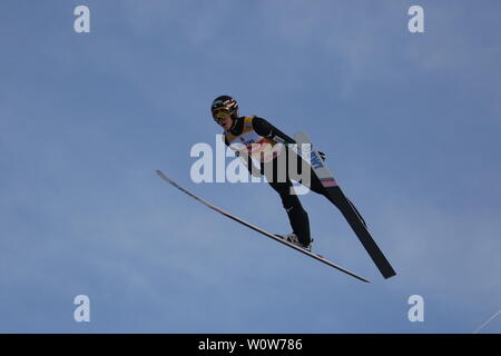 Ryoyu Kobayashi (Giappone /JAP), Qualifikation Vierschanzentournee Oberstdorf 18-19 Foto Stock