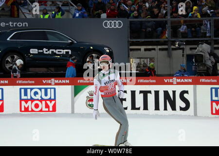 Severin Freund (WSV Rastbüchl DJK) in der Qualifikation Vierschanzentournee Oberstdorf 18-19 Foto Stock