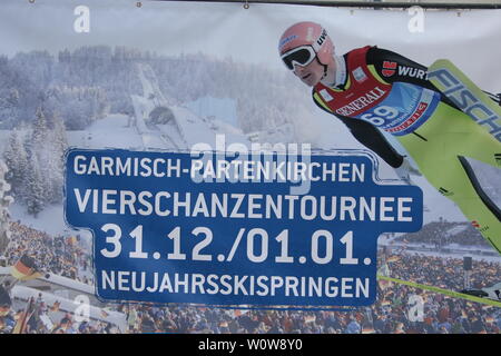 Ausgeflogen: Für Severin Freund (WSV Rastbüchl DJK) ist mit dem Neujahrsskispringen die Vierschanzentournee beendet. Foto Stock