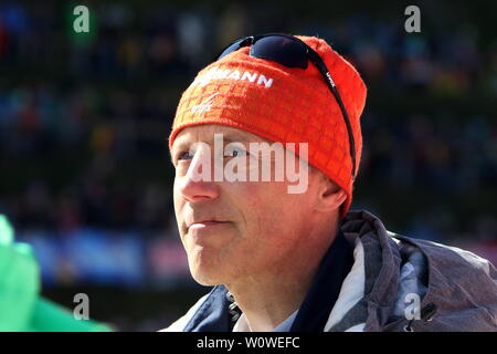 Lasse Ottesen (FIS direttore di gara Nordische Kombination) beim Weltcup Finale Nordische Kombination Schonach 2019 Foto Stock