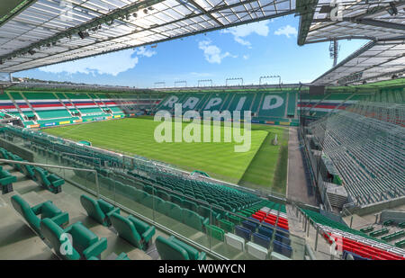 Visita Allianz Stadion. Vienna, Austria Foto Stock