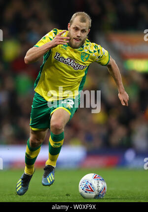 Teemu Pukki di Norwich City - Norwich City v Hull City, Sky scommessa campionato, Carrow Road, Norwich - XIII Marzo 2019 solo uso editoriale - DataCo restrizioni si applicano Foto Stock