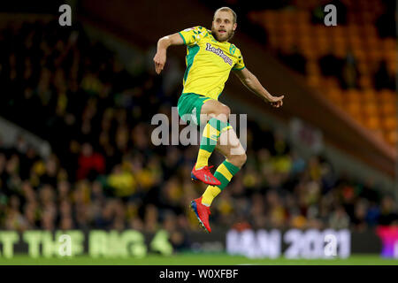 Teemu Pukki di Norwich City - Norwich City v Hull City, Sky scommessa campionato, Carrow Road, Norwich - XIII Marzo 2019 solo uso editoriale - DataCo restrizioni si applicano Foto Stock