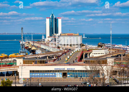Odessa porta a mare ,Odessa, Ucraina Foto Stock