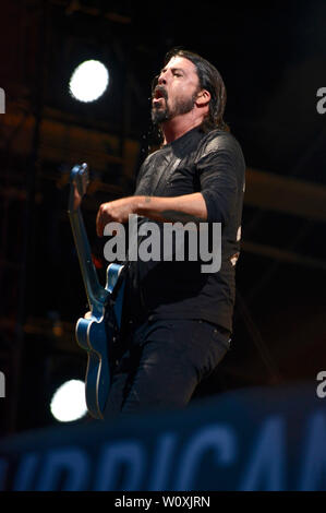 Dave Grohl da Foo Fighters live presso il ventitreesimo Hurricane Festival 2019 a Eichenring. Scheessel, 23.06.2019 | Utilizzo di tutto il mondo Foto Stock