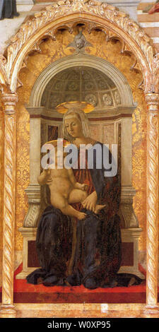 Piero della Francesca - Madonn bambino C 1460 Foto Stock