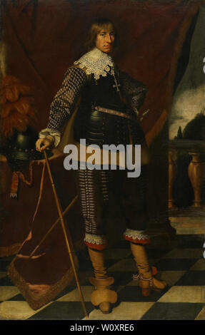 Ritratto di Henry Casimir I (1612-40), il conteggio di Nassau-Dietz (1632). Geest, Wybrand de (MI) Foto Stock