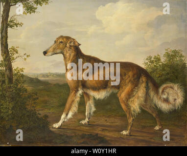 Siberian Greyhound (1825). Dasveldt, Jan Foto Stock