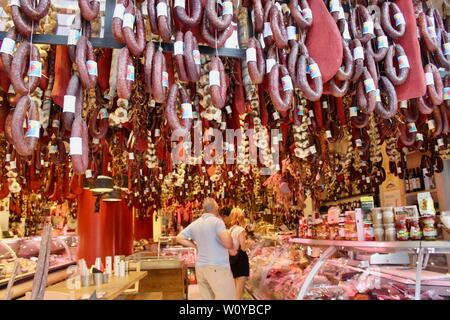 Il miran deli ad Atene in Grecia mercato alimentare Foto Stock