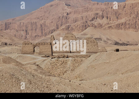 Regina Hatshepsut tempio di Luxor, Egitto Foto Stock