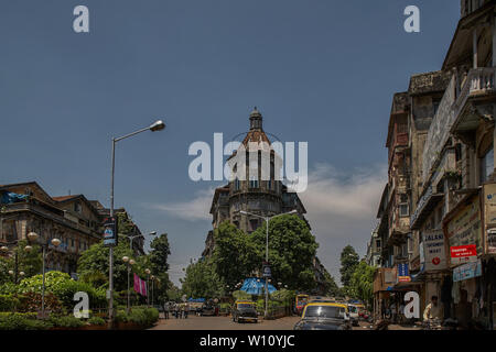 18-giu-2006-Gopal Niwas ; Princess Street ; è una area nella città di Mumbai in stato di Maharashtra, India Foto Stock