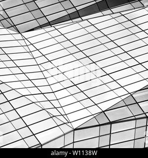 Architecture-Lines e le direzioni, dettagli nello spazio Foto Stock