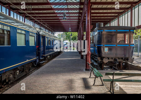 Utrecht, Paesi Bassi. Il 26 giugno, 2019. UTRECHT - 26-06-2019, Spoorwegmuseum Railroadmuseum, NS, Spoorwegmuseum, treno, trein. Credito: Pro scatti/Alamy Live News Foto Stock