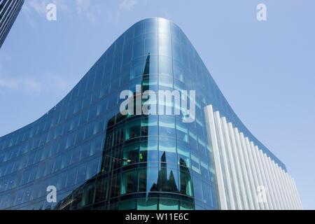 Goldman Sachs' Plumtree Tribunale europeo headquarters building a scalpellatore Street, City of London, Regno Unito Foto Stock